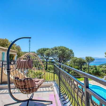 Avec Vue Dans Le Golfe De Saint Tropez, A 15 Min A Pied, Calme Et Nature فيلة لا كروا فالميه